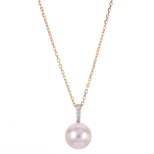 Parkplace Pearls 14KT White Gold Akoya Pearl Necklace 969749/A