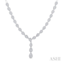 ASHI Lovebright Pear Shape Diamond Fashion Necklace 970Y2PPFGNKWG