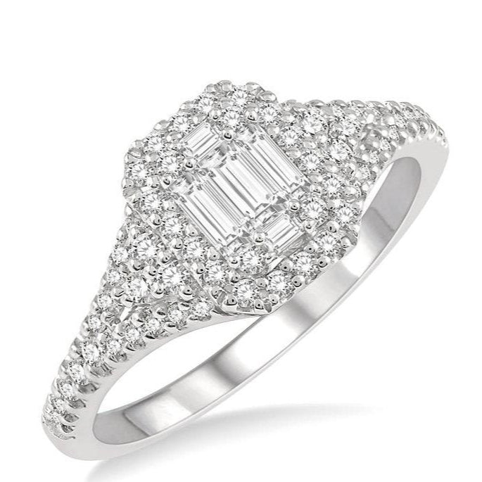 Parkplace Jewelers Halo Fusion Diamond Engagement Ring 113C3PPFHWG