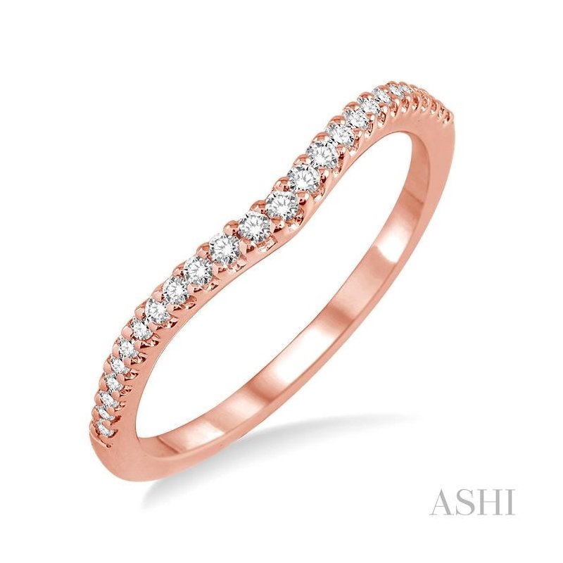 ASHI Diamond Wedding Band 14728PPFHPG-WB