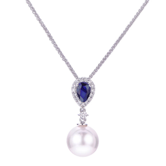 Parkplace Pearls 14KT White Gold Akoya Pearl Pendant 981743/AWH-BS18