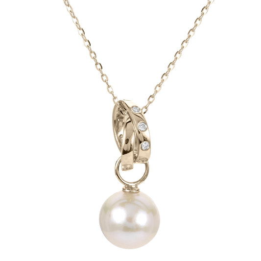 Parkplace Pearls 14KT Yellow Gold Freshwater Pearl Pendant 982011/FWAA18