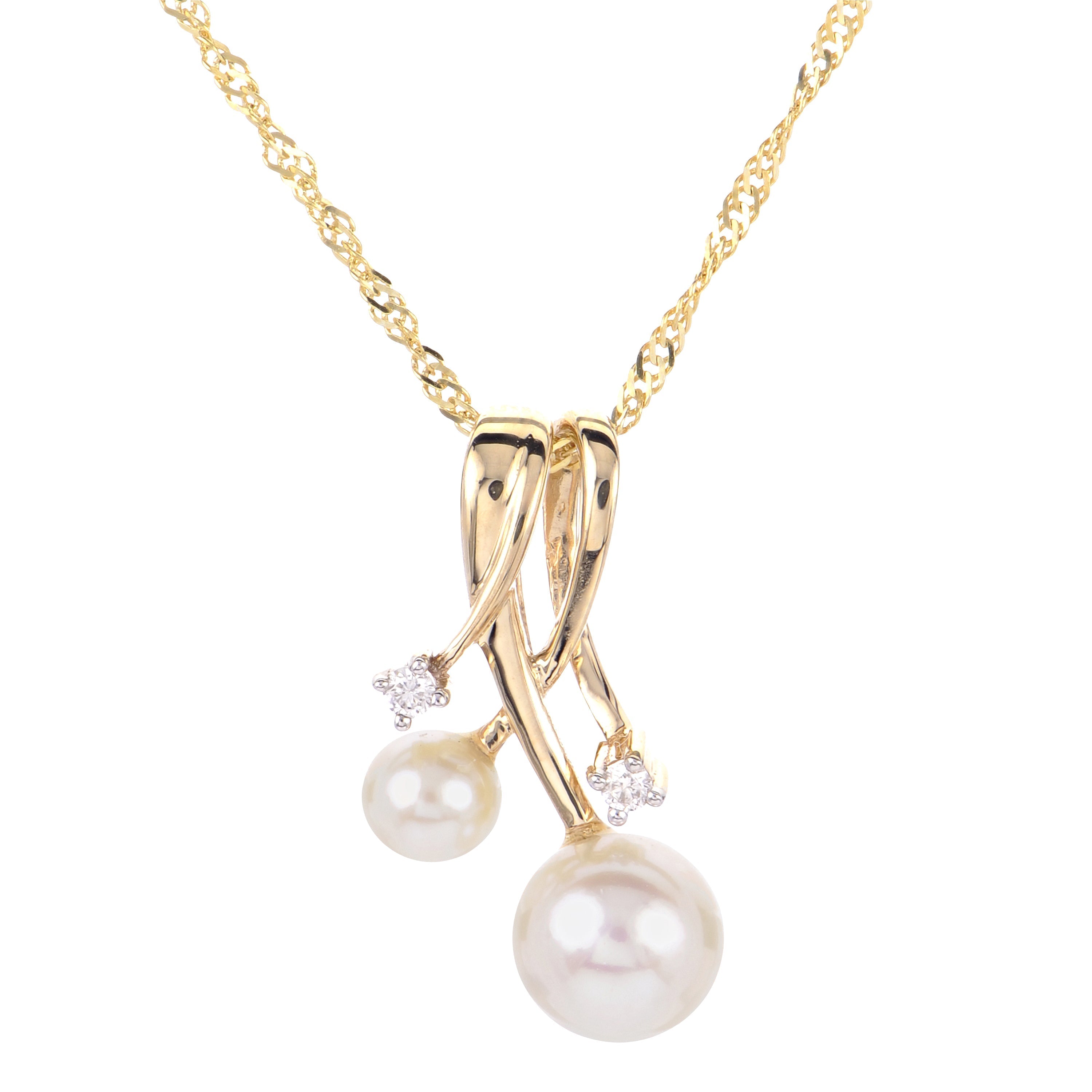 Parkplace Pearls 14KT Yellow Gold Freshwater Pearl Pendant 982175/FWAA18