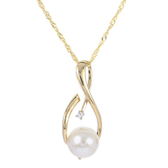 Parkplace Pearls 14KT Yellow Gold Freshwater Pearl Pendant 982181/FWAA18