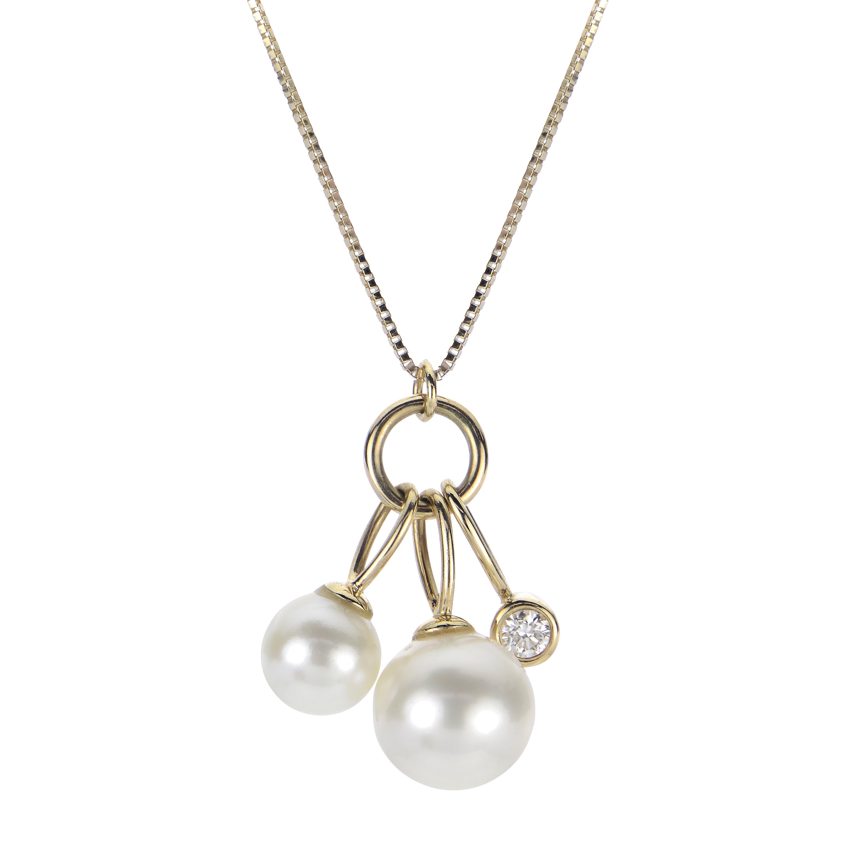 Parkplace Pearls 14KT Yellow Gold Freshwater Pearl Pendant 982253/FWAA18