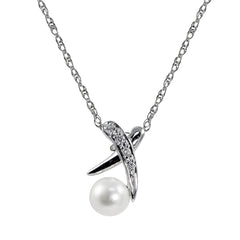 Parkplace Pearls 14KT White Gold Freshwater Pearl Pendant 984512/WH18R