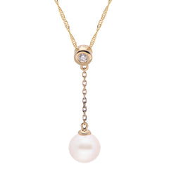 Parkplace Pearls 14KT Yellow Gold Freshwater Pearl Pendant 984705/AA18