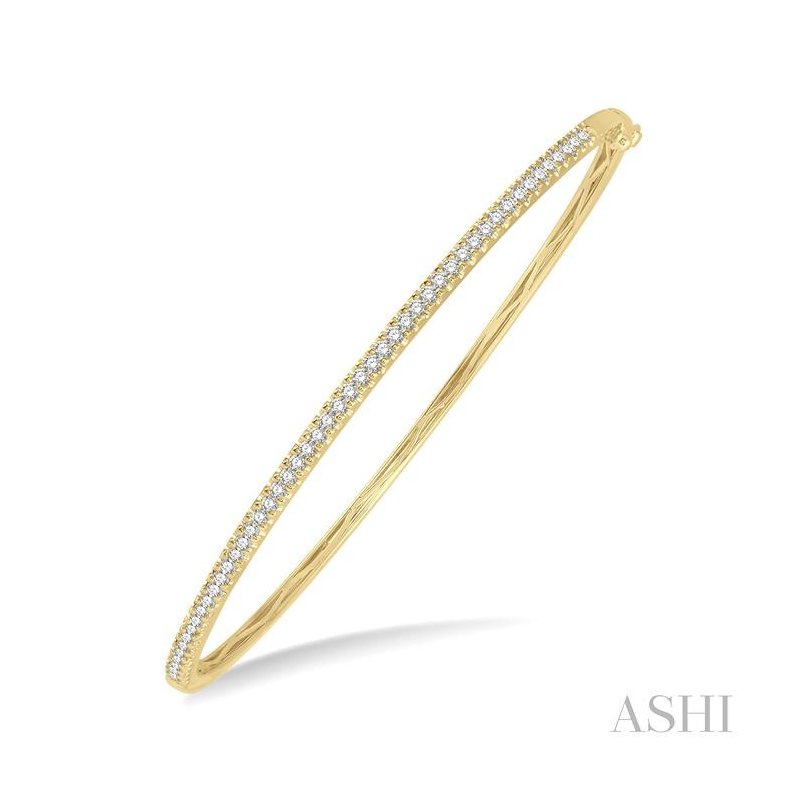 ASHI Stackable Diamond Bangle 795BHPPFGYG