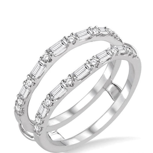 Parkplace Jewelers Baguette Diamond Insert Ring 29473PPFHWG