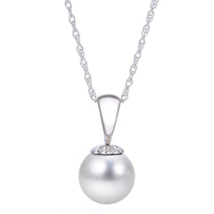 Parkplace Pearls 14KT White Gold Akoya Pearl Pendant 986102/WHA18R