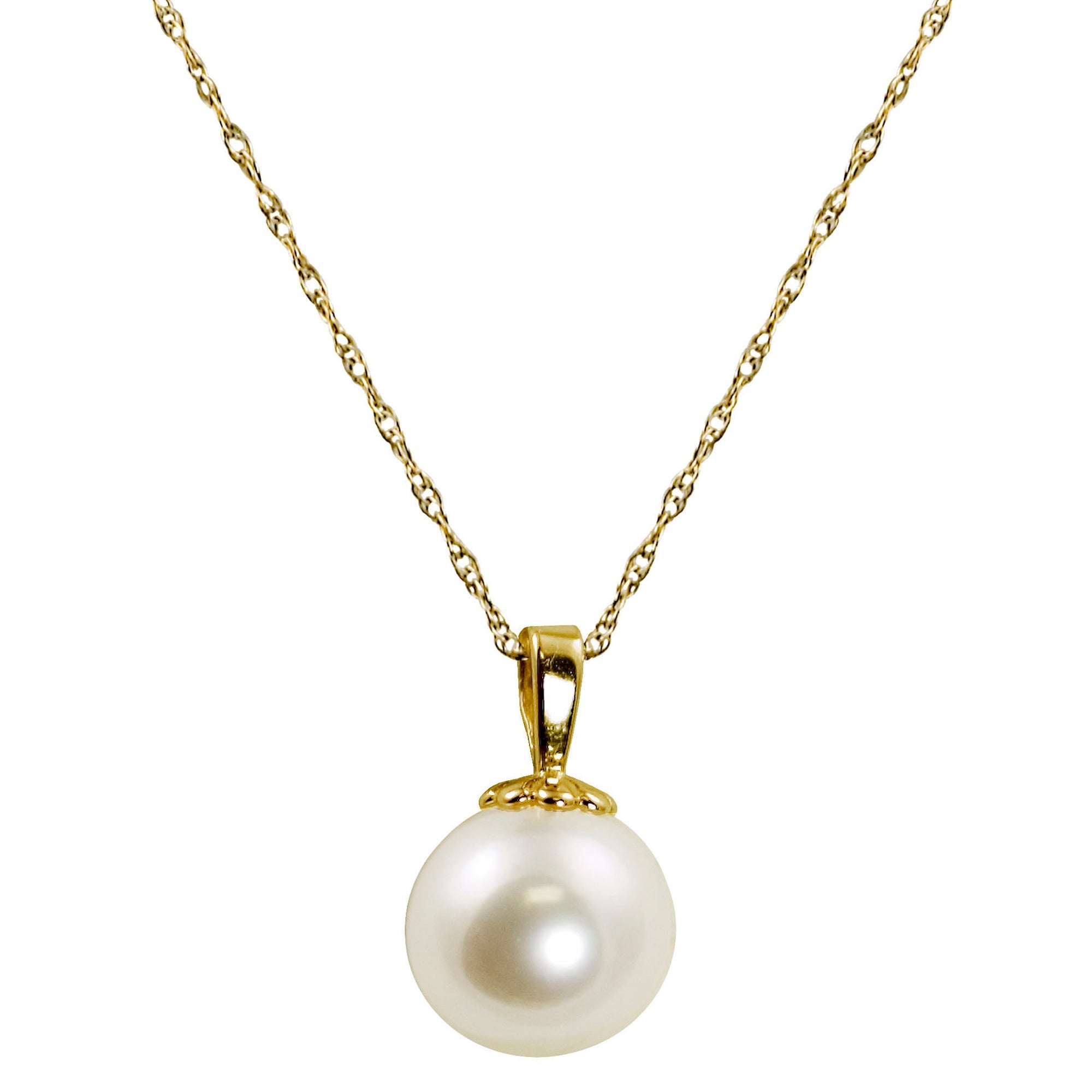 Parkplace Pearls 14KT Yellow Gold Akoya Pearl Pendant 986104/A18R