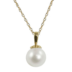 Parkplace Pearls 14KT Yellow Gold Freshwater Pearl Pendant 986270/18