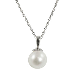 Parkplace Pearls 14KT White Gold Freshwater Pearl Pendant 986270/WH18