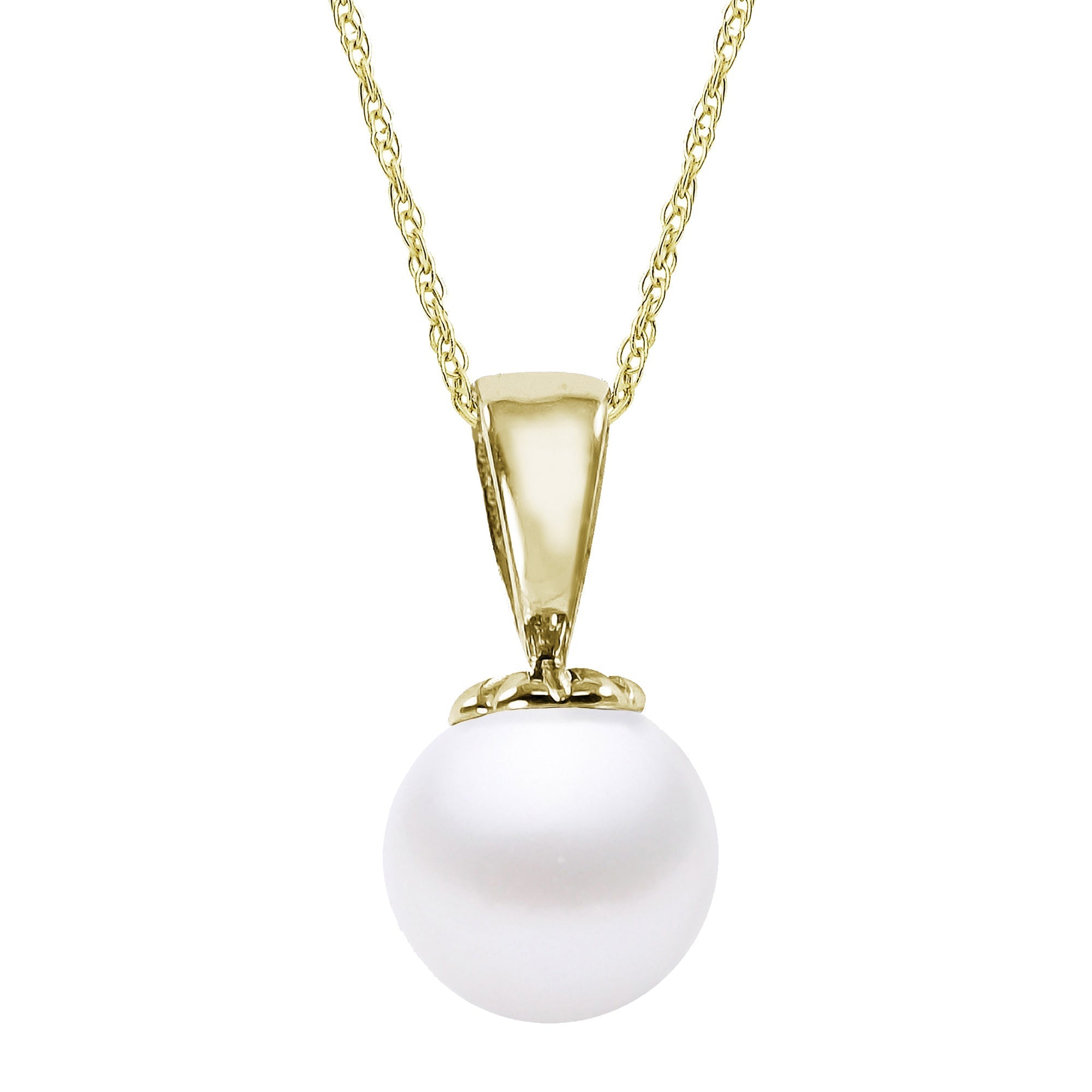 Parkplace Pearls 14KT Yellow Gold Freshwater Pearl Pendant 986271/18