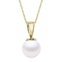 Parkplace Pearls 14KT Yellow Gold Freshwater Pearl Pendant 986271/18