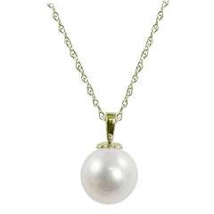 Parkplace Pearls 14KT Yellow Gold Freshwater Pearl Pendant 986272/18