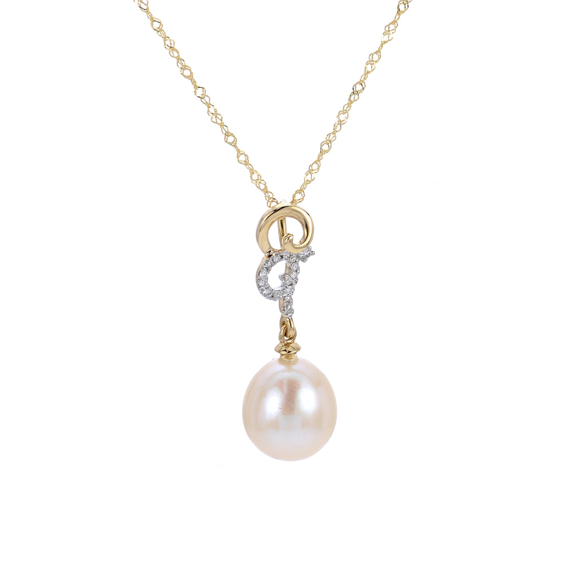 Parkplace Pearls 14KT Yellow Gold Freshwater Pearl Pendant 987377/FW18