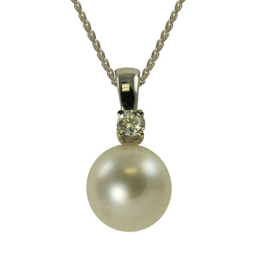 Parkplace Pearls 14KT White Gold South Sea Pearl Pendant 987546/WWH1-18