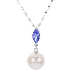 Parkplace Pearls 14KT White Gold Freshwater Pearl Pendant 987716/FWWH18