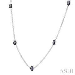 ASHI Diamond Station Necklace 987S1PPFKNKWG