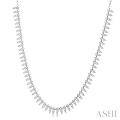 ASHI Spike Diamond Fashion Necklace 991W1PPFGNKWG