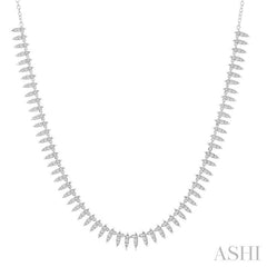 ASHI Spike Diamond Fashion Necklace 991W1PPFGNKWG