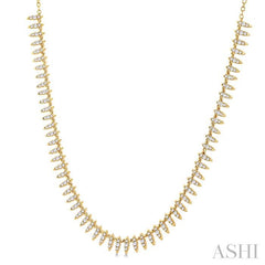 ASHI Spike Diamond Fashion Necklace 991W1PPFGNKYG