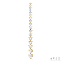 ASHI Riviera Diamond Long Earrings 992J0PPFGERYG-3.00