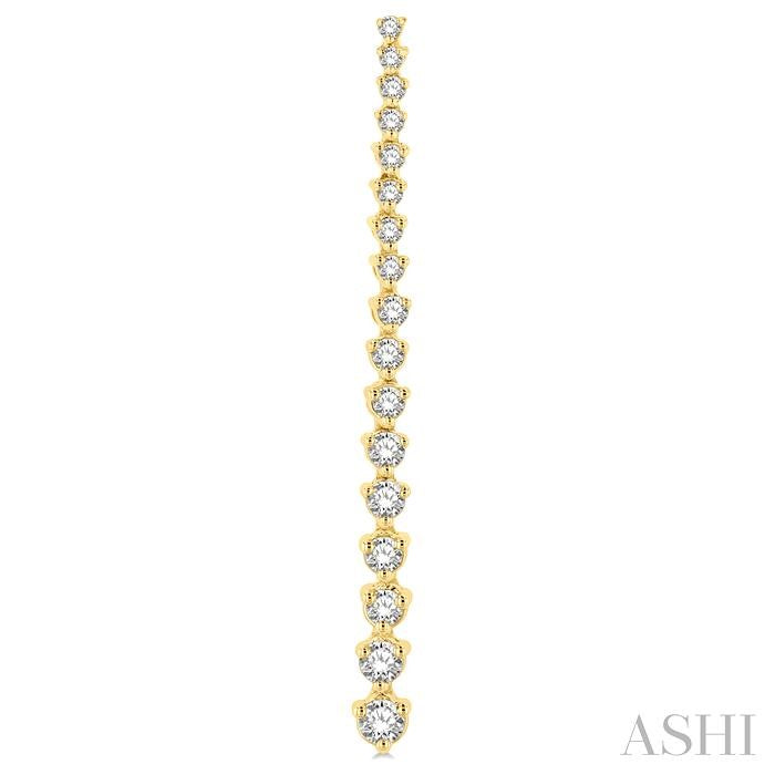 ASHI Riviera Diamond Long Earrings 992J1PPFGERYG
