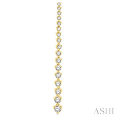 ASHI Riviera Diamond Long Earrings 992J1PPFGERYG