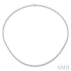 ASHI Diamond Tennis Necklace 993J5PPFHNKWG