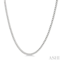 ASHI Diamond Tennis Necklace 993JMPPFGNKWG-10