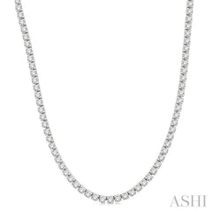 ASHI Diamond Tennis Necklace 993JMPPFGNKWG-10