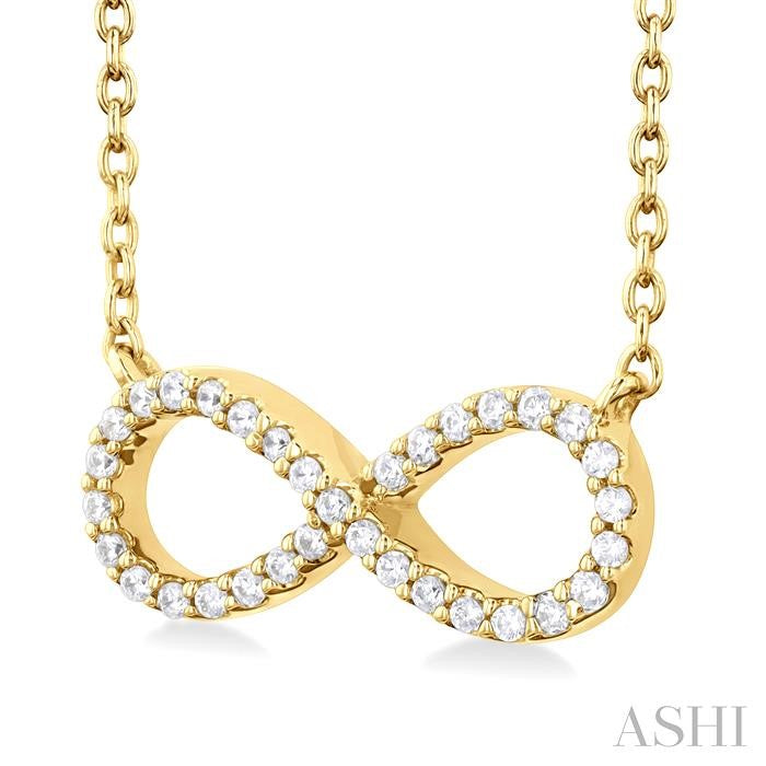 ASHI Infinity Petite Diamond Fashion Pendant 994J0PPFSNKYG