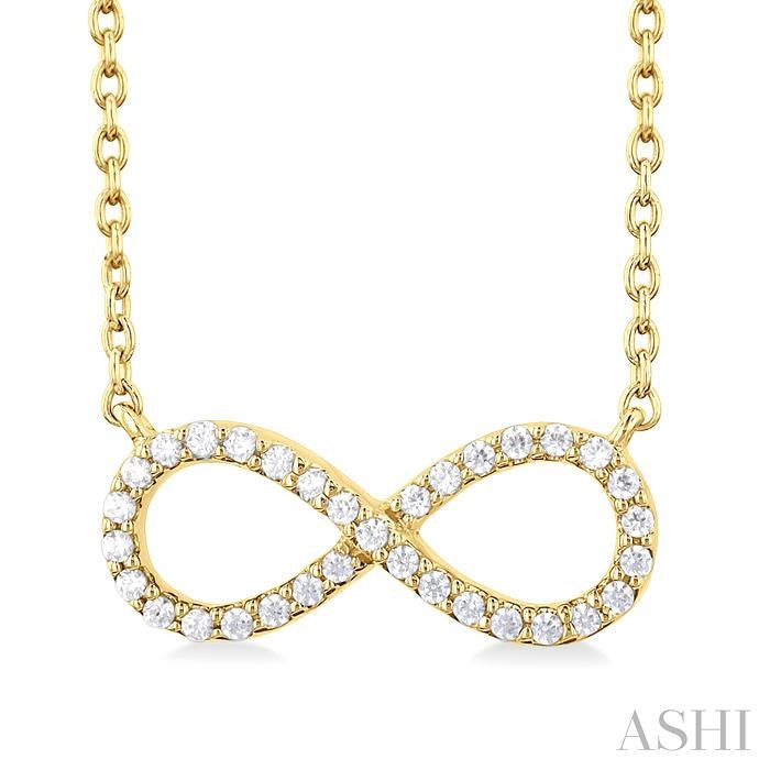 ASHI Infinity Petite Diamond Fashion Pendant 994J0PPFSNKYG