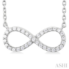 ASHI Infinity Petite Diamond Fashion Pendant 994J0PPTSNKWG