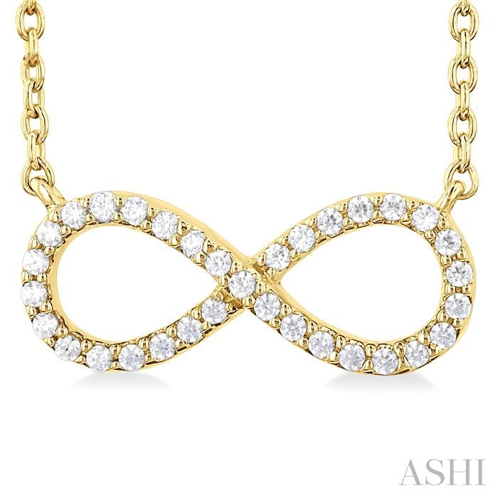 ASHI Infinity Petite Diamond Fashion Pendant 994J0PPTSNKYG