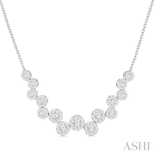 ASHI Lovebright Diamond Necklace 994U3PPFGNKWG