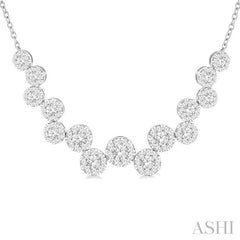 ASHI Lovebright Diamond Necklace 994U3PPFGNKWG