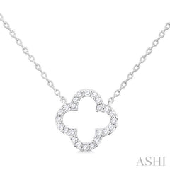 ASHI Clover Petite Diamond Fashion Pendant 995J8PPTSPDWG