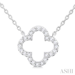 ASHI Clover Petite Diamond Fashion Pendant 995J8PPTSPDWG