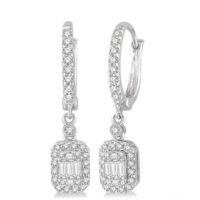 Parkplace Jewelers Halo Fusion Diamond Earrings 971A3PPFHERWG