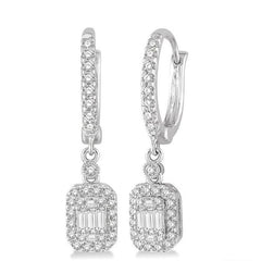 Parkplace Jewelers Halo Fusion Diamond Earrings 971A3PPFHERWG