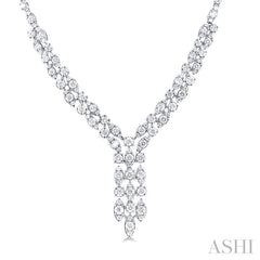 ASHI Diamond ""Y"" Necklace 996P3PPFGNKWG