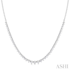 ASHI Halfway Riviera Diamond Necklace 997Z2PPFGNKWG-1.75