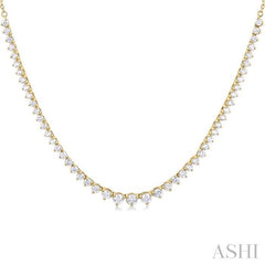 ASHI Halfway Riviera Diamond Necklace 997Z2PPFGNKYG-1.75