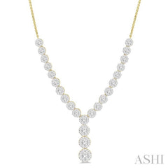 ASHI Lovebright Diamond Necklace 99822PPFGNKYW