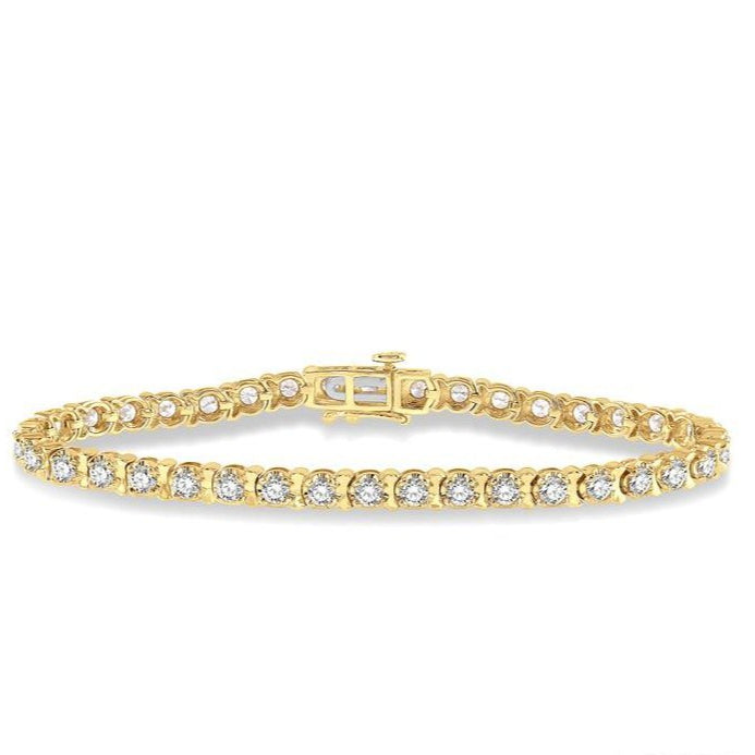 Parkplace Jewelers Tulip Diamond Tennis Bracelet 70245PPFGYG