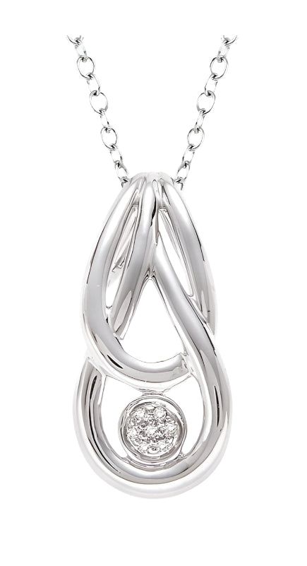 Parkplace Jewelers Silver Diamond Fashion Pendant 86069PPSSSLPD