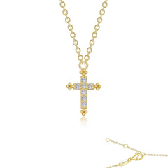 LAFONN 0.07 CTW Cross Necklace 9N023CLP18